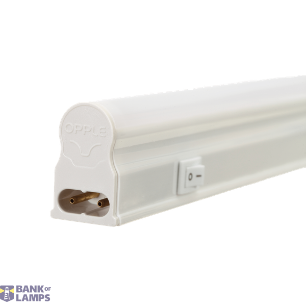 LED E T5 batten 300 4.5W S 4000K BL image 1