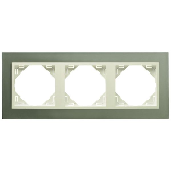 TRIPLE FRAME TITANIUM/PEARL image 2