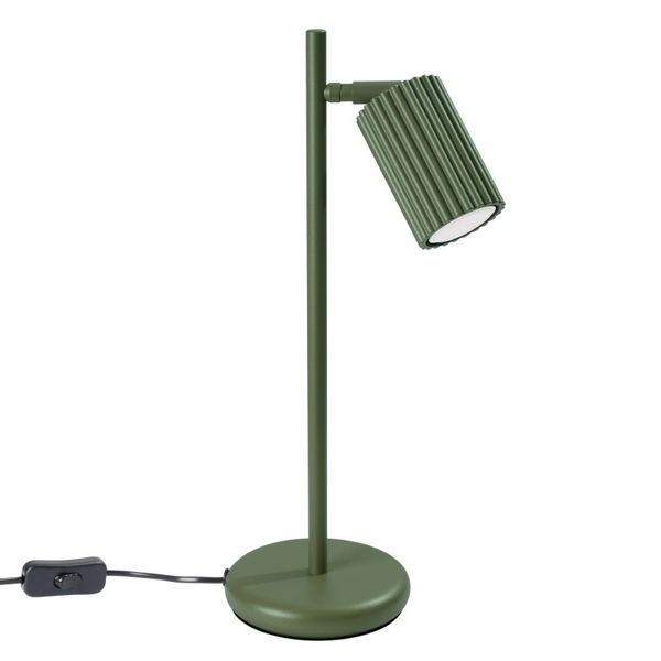 CARBON DESK LAMP WITH MODERN DESIGN, RUBBER LAMPSHADE image 1