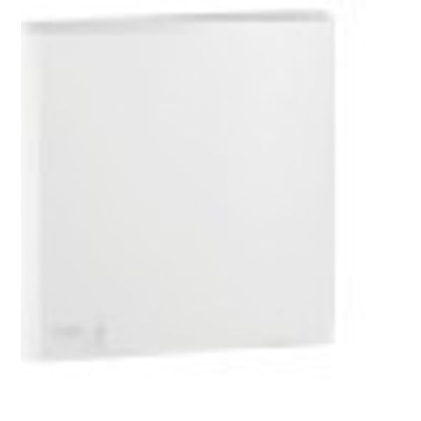 ROCKER F/SWITCHES W/LOCK SYMBOL MATTE BLACK image 1