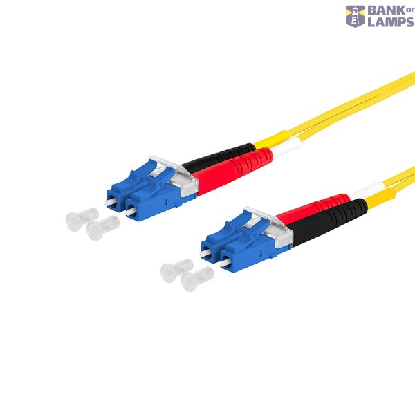 OpDAT patch cord LC-D/LC-D OS2, 50.0 m image 1