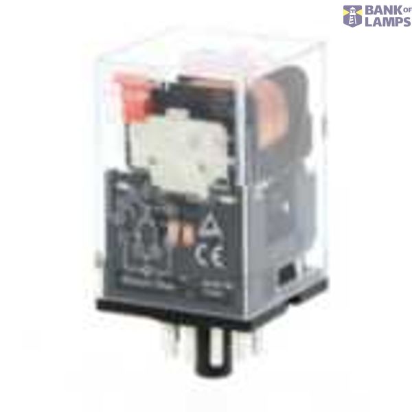 MKSN8158H Relay, plug-in, 11-pin, 3PDT, 10 A, mech & LED indicator MKSN8158H image 1