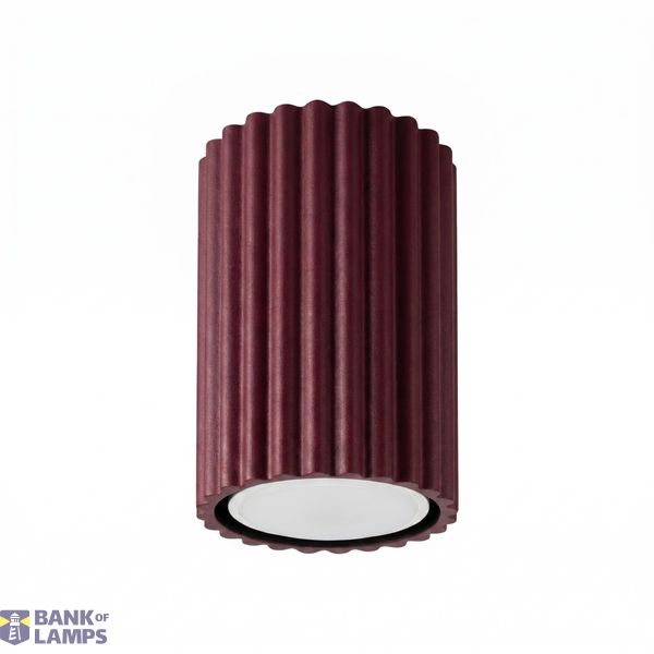 Ceiling lamp KARBON 10 burgundy image 6