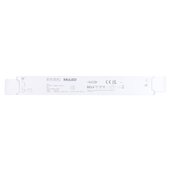 Power supply 150W, DC24V/6.25A, IP20, DALI control and button image 1
