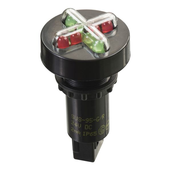 Status indicator SUS-95 G/Y 230AC d22mm image 1
