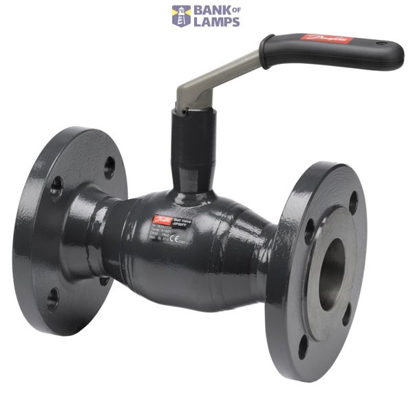 Ball valves, JIP-FF, RB, Handle, Reduced Bore, PN 25, DN 125, Flange image 1