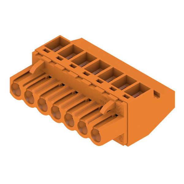 PCB plug-in connector, female plug, 5.00 mm, Number of poles: 7, 90°, Clamping yoke connection, Clamping range, max. : 4 mm², Box image 4