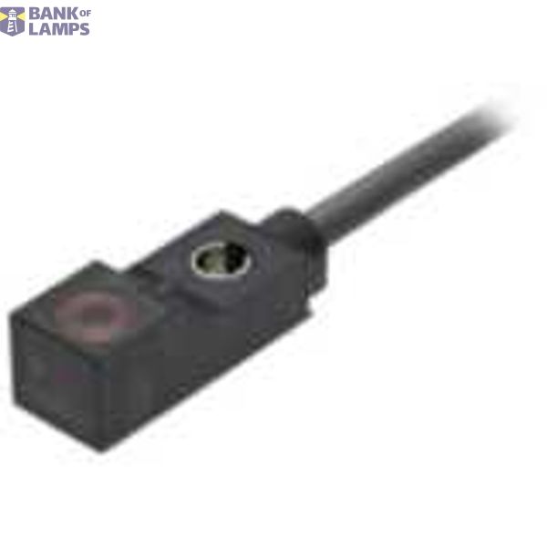 Miniature rectangular Inductive, front face sensing, unshielded, 2.5 mm, 2 wire DC, NO, 5 m robotic cable E2S 7108M image 1