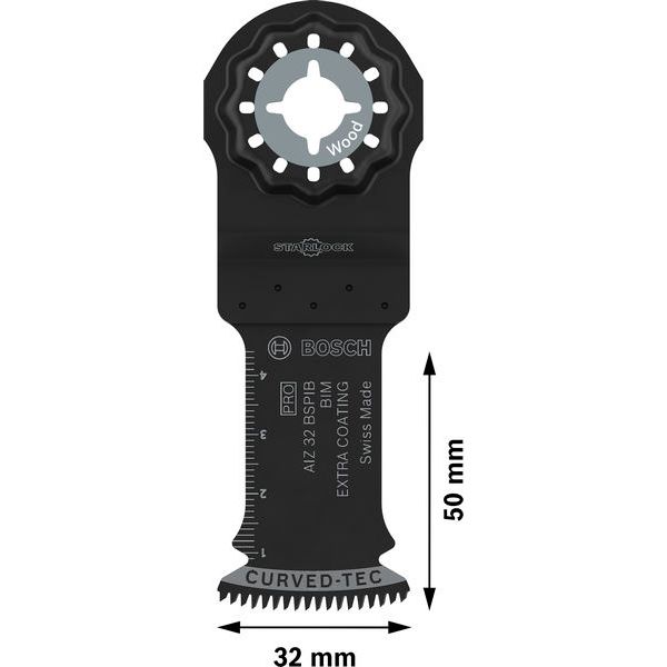 PRO Multi Material AIZ 32 BSPIB Multitool Blade image 1