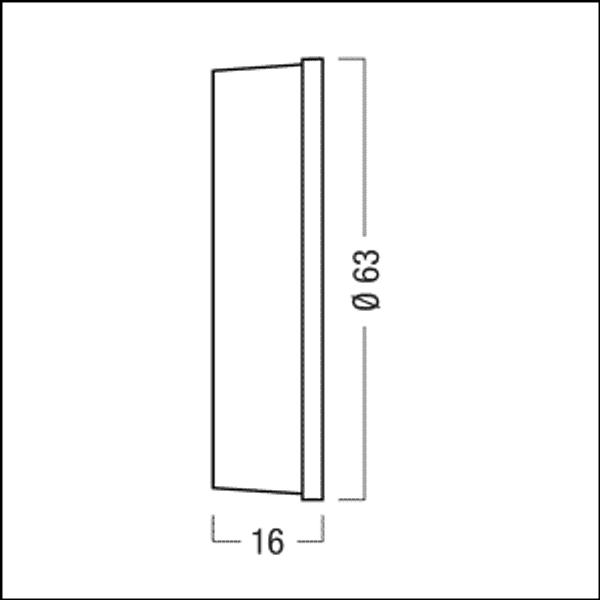 SUP2 L FOIL OVAL 1/60 - Anti-glare ring with film image 3