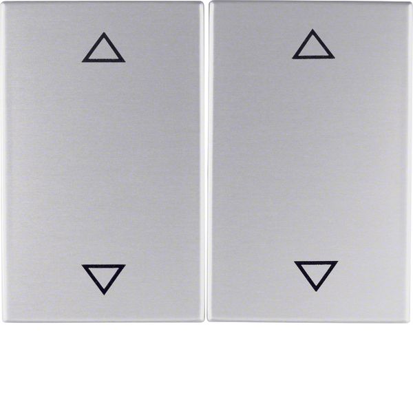 Rocker 2gang imprinted arrows symbol, K.5, al., al. anodised image 1