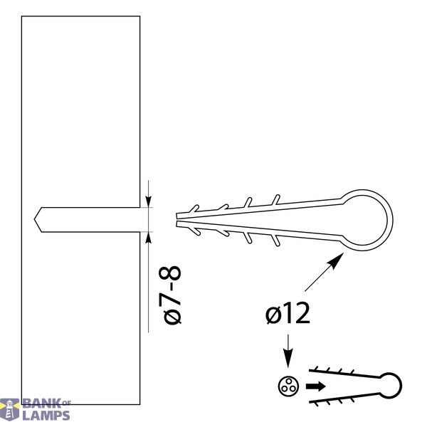 USMO Cable Clip – 12 mm (Pack of 50 pcs) image 2