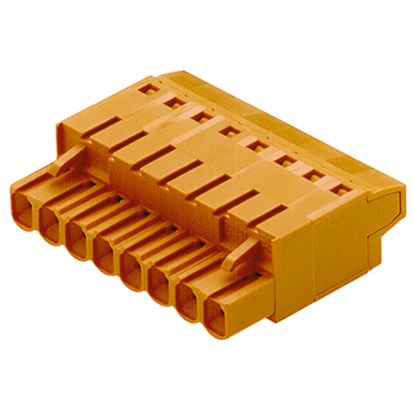 PCB plug-in connector, female plug, 5.08 mm, Number of poles: 8, 180°, TOP connection, Clamping range, max. : 2.5 mm², Box image 8
