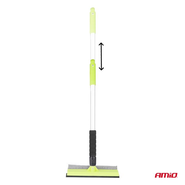 Aluminium Window squeegee cleaner 25,4cm head 55/80cm AMIO-03856 image 1