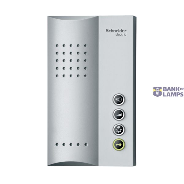TWINBUS HANDSFREE HUISDEURTELEFOON ZILVE image 1