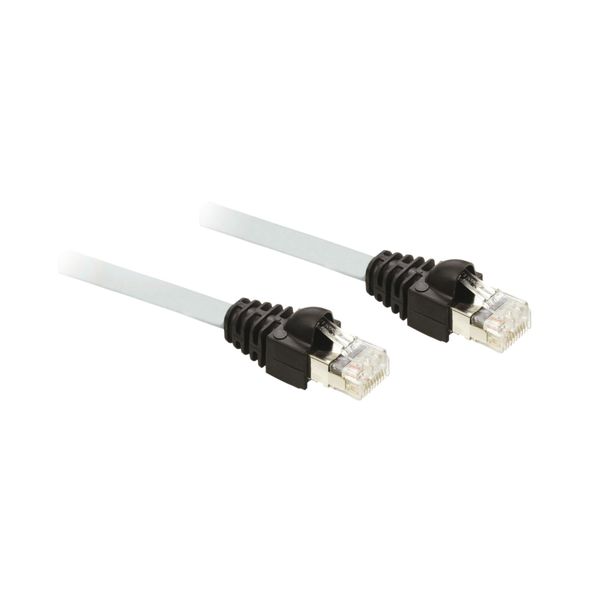cable for Modbus serial link - 2 x RJ45 - cable 3 m image 1