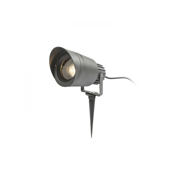 CORDOBA on spike anthracite grey 230V LED GU10 8W IP54 image 1
