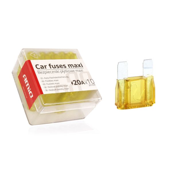 MAXI fuse box 10pcs 20A image 1