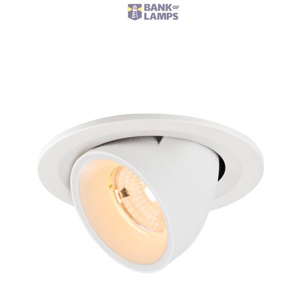 NUMINOS© GIMBLE S recessed ceiling lig 2700K 55ø IP20 rnd wh image 1