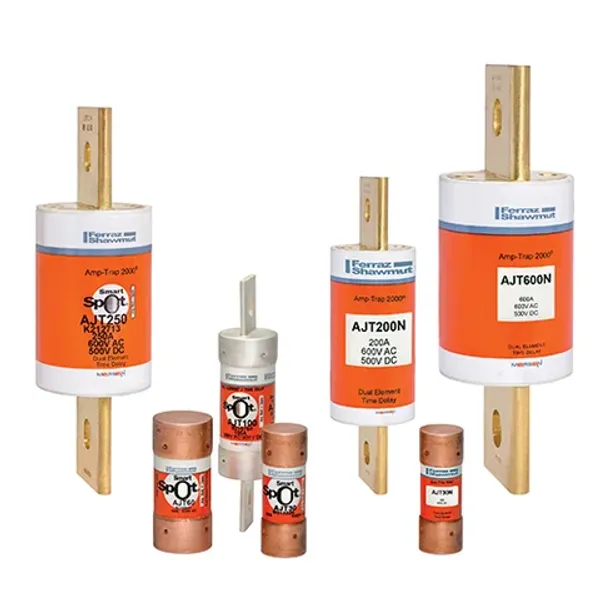Fuse AJT - Class J - Time-delay 600VAC 500VDC 500A Blade EI Indicator image 1
