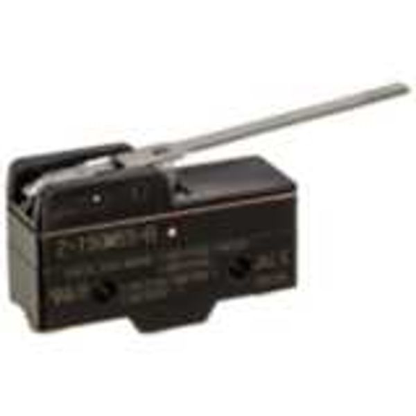 General purpose basic switch, hinge lever, SPDT, 15A, drip-proof Z15G7568C image 1