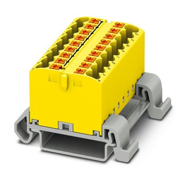 PTFIX 18X2,5-NS35A YE - Distribution block image 1