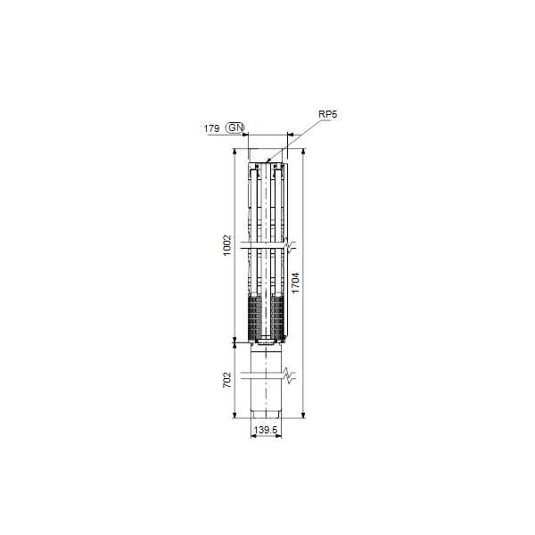 Submersible deepwell pump SP 77-4 Rp5&quot; 15.0 kW 3x380-415V 50Hz image 3