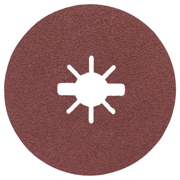 X-LOCK Fibre sanding discs, Ø115mm, G 80, R444, Expert for Metal, 1pcs image 2