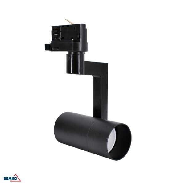 SPOTLIGHT GU10 3-PHASES BLACK VERKO image 1