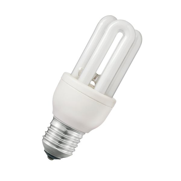 CFL Tube 3U E27 22-29V 15W/827 DC image 1