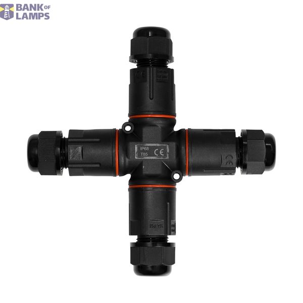 Cable connector SZPN 293X-4T, four-way, 3x1.5, 250V, 16A, IP68 image 1