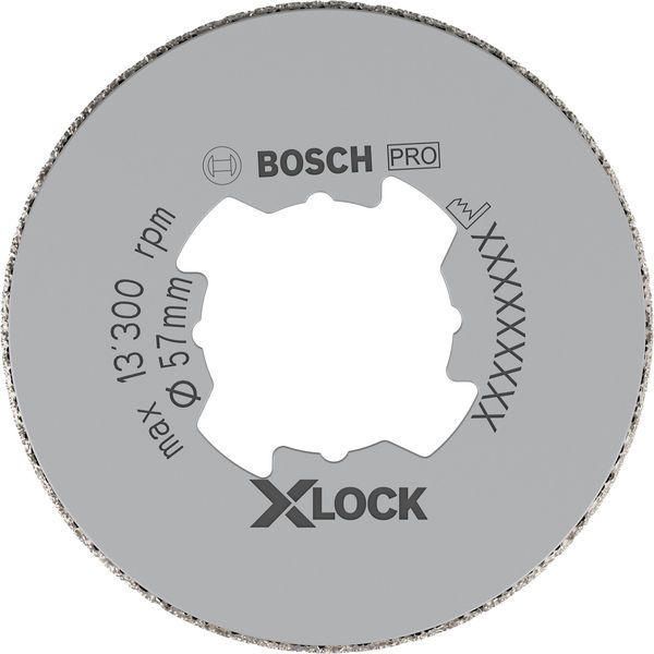 X-LOCK Diamond Cutter Best for Ceramic Dry Speed 57x35 image 1