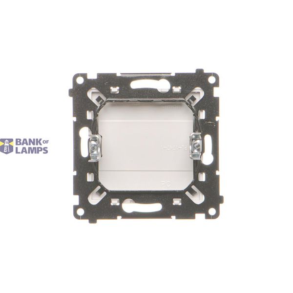 Transition adapter for 45x45 mm fitting type, satin, metallized image 1
