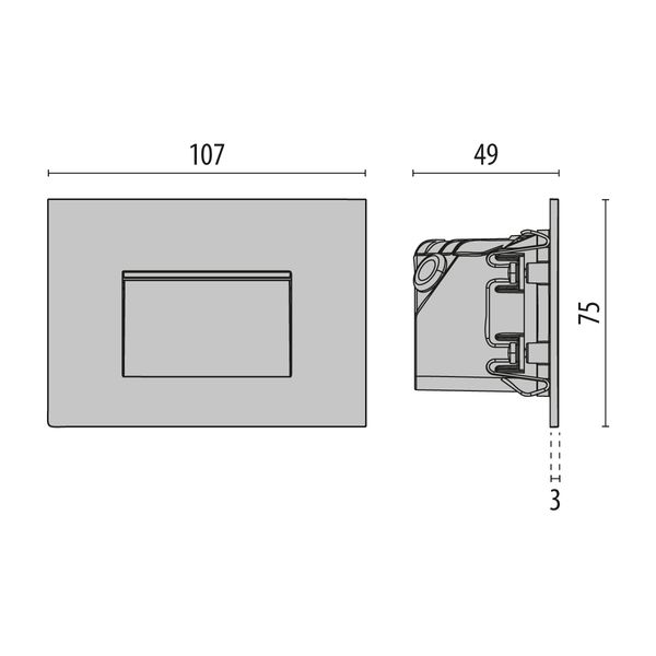 Insert+ Zero Clip 4.5W 830 Gray image 4
