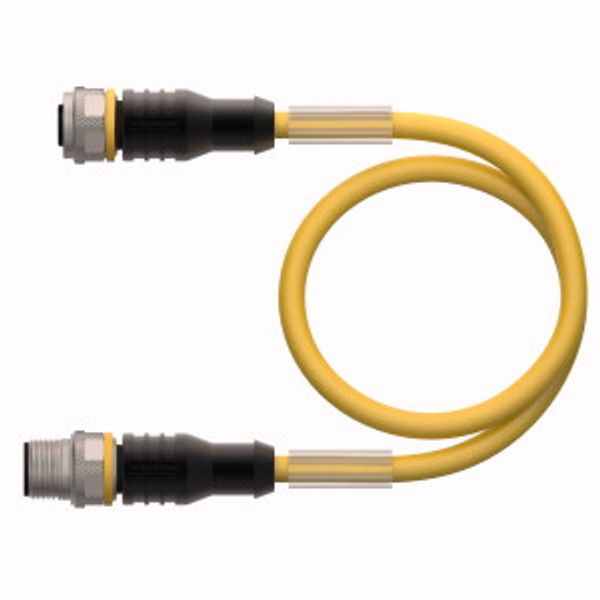 Actuator and Sensor Cable, PUR Extension Cable   RKC4.4T-3-RSC4.4T/TXY image 1