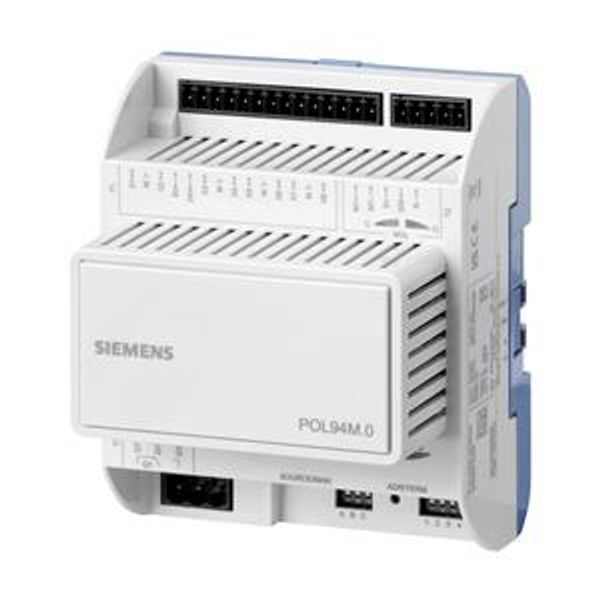 POL94M.00/STD - Climatix POL94M.00/STD; I/O extension module; 24 VAC/DC; 8 I/O; driver for magnetic refrigerant valve image 1