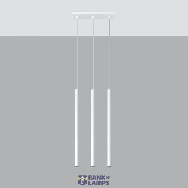 HANGING LAMP PASTELO 3 WHITE G9 3X40W IP20 image 3