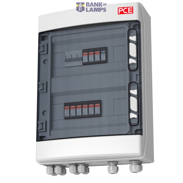 Zestaw PV-BOX ACDC 2*ochr-DC T2 B16/3 ochr-AC IP54 image 1