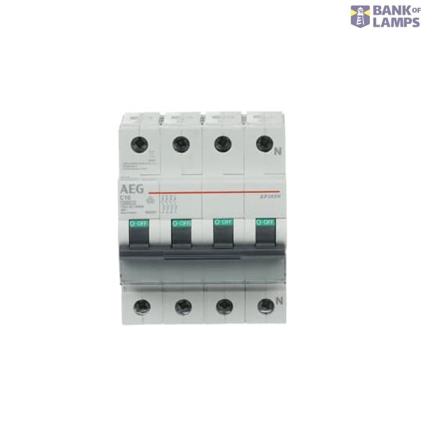 EP103N C10 Miniature Circuit Breaker - 3+NP - C - 10 A image 7