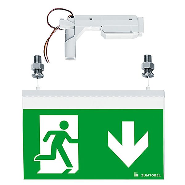 PURESIGN/COMSIGN 150 P MRCR-WF15 E1D SR - Escape sign luminaire image 1