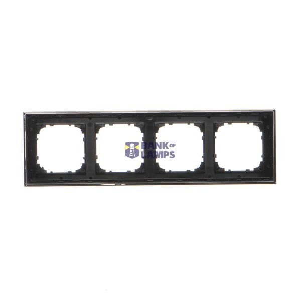 RJ11 double telephone socket, black matt image 1