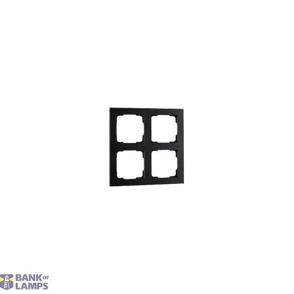 FRAME 2X2 BLACK 12-PACK image 1