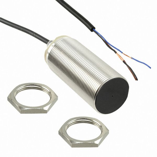 Proximity sensor, inductive, nickel-brass, long body, M30, shielded, 1 E2B 2250M image 2