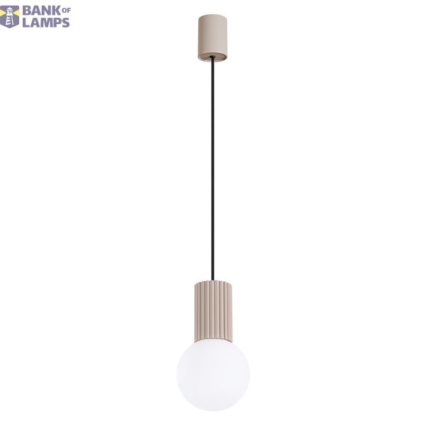 Pendant lamp HALO 1 taupe image 10