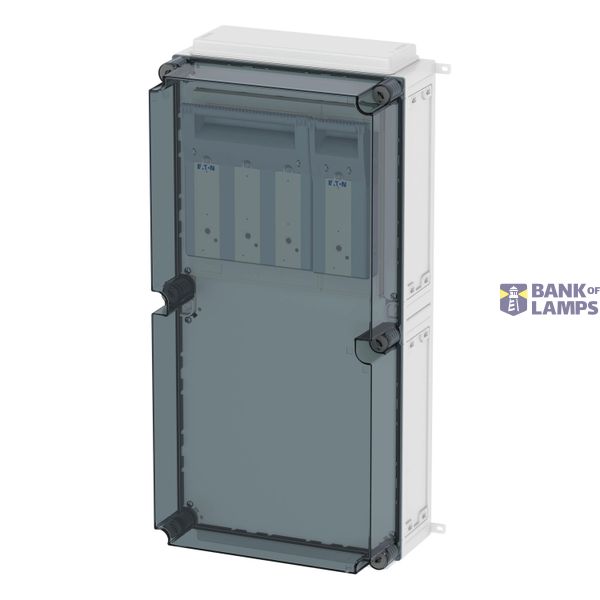 NH individual enclosure 1x XNH2, 3-pole+1-pole, incl. finger-protectio image 1