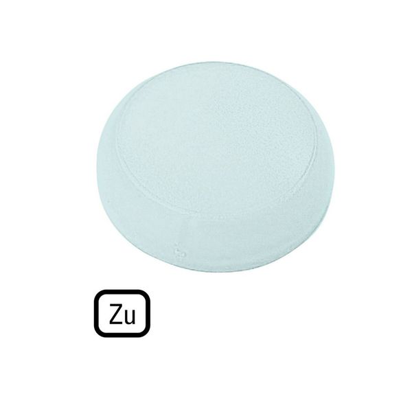 M22-XL-W-D2 Lens, indicator light white, flush, TO image 4