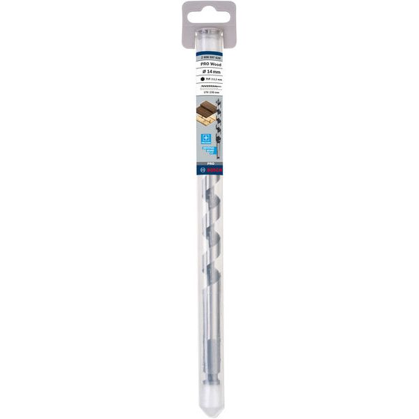 Wood auger bit, hexagon 14 x 170 x 235 mm, d 11,1 mm image 2