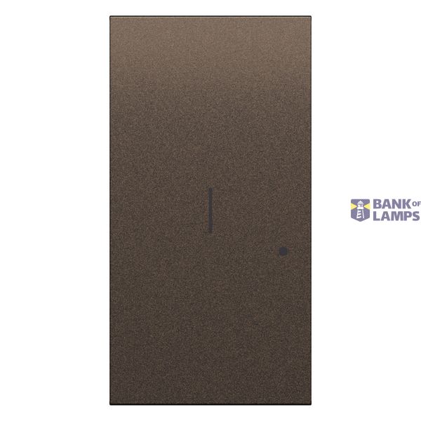 L.NOW - COVER CONNECTED DIMMER 2M BRONZE image 1