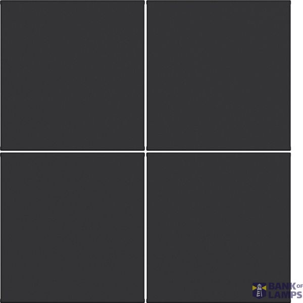 KNX pushbutton cover, 4-way, A.x/C.x, matte night black image 1