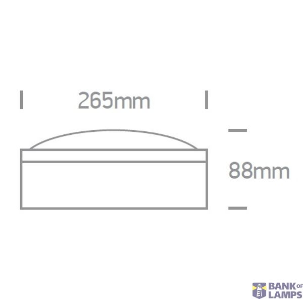 ANTHRACITE IP54 E27 12W image 2